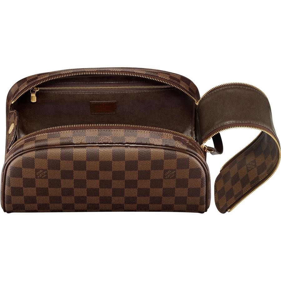 Best Replica Louis Vuitton King Size Toiletry Bag Damier Ebene Canvas N47527